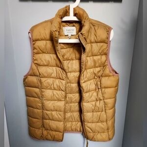 Beige Puffer Vest